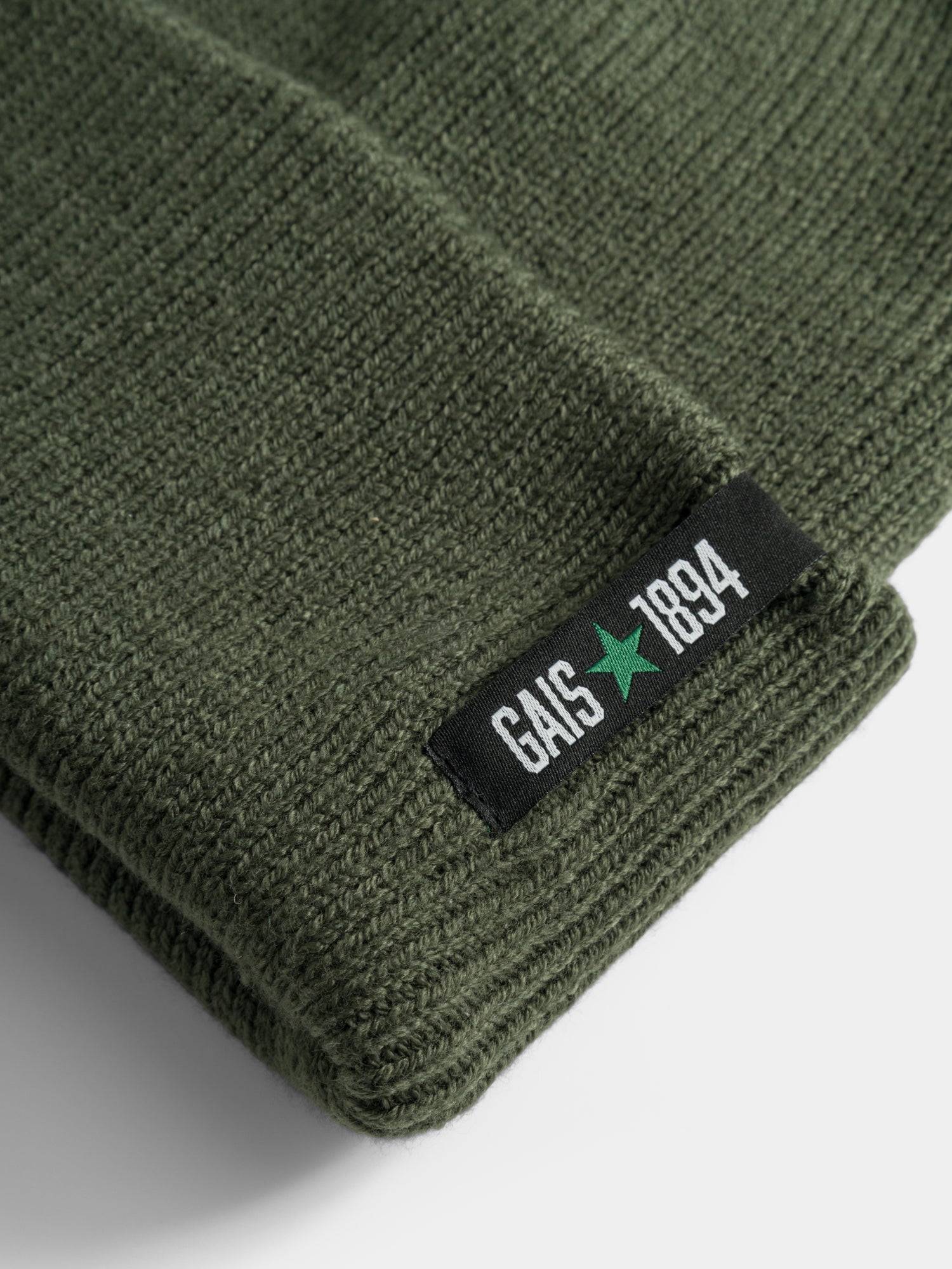 Knitted beanie green 1894