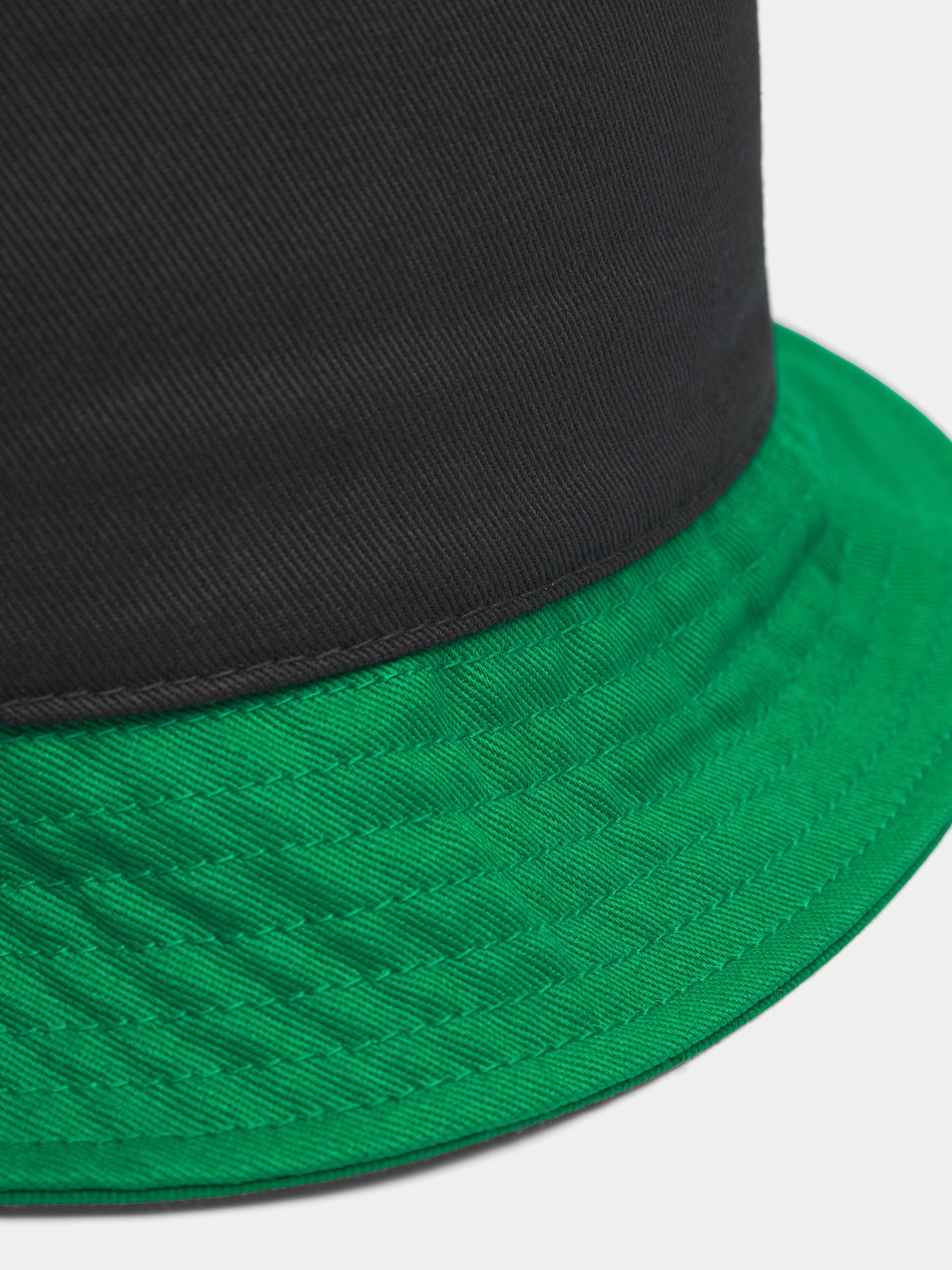 Bucket hat barn grönsvart