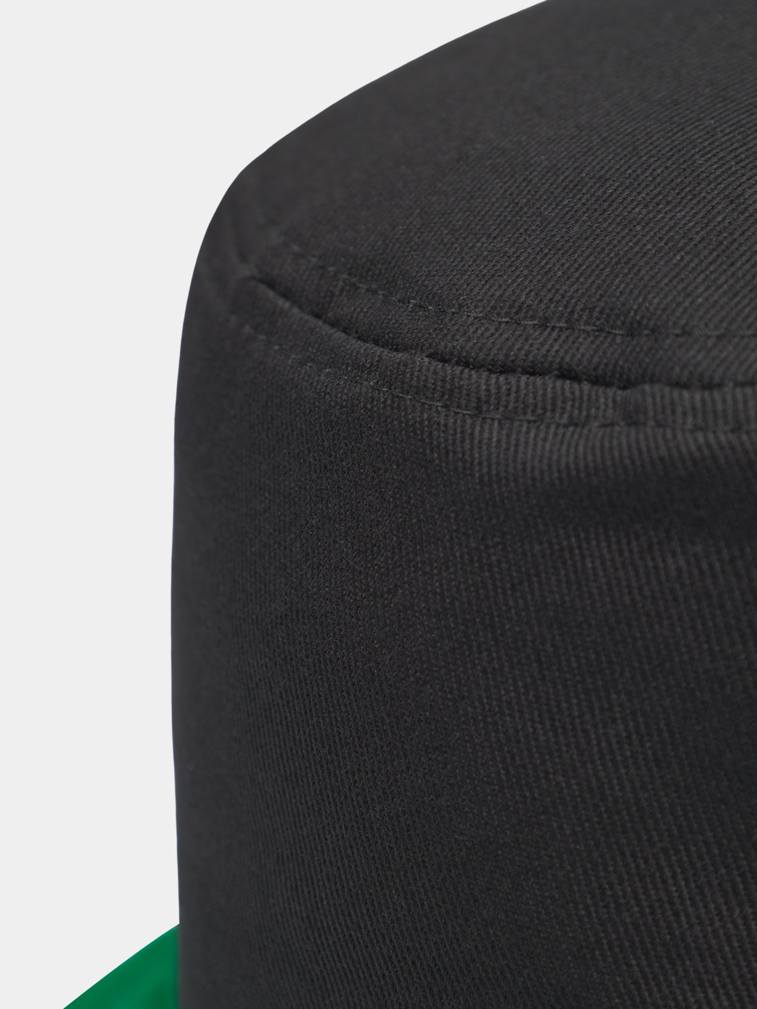 Bucket hat barn grönsvart