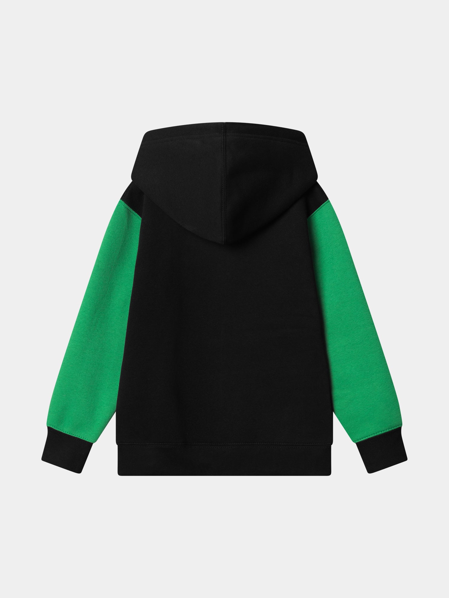 Hoodie Kids svart grön