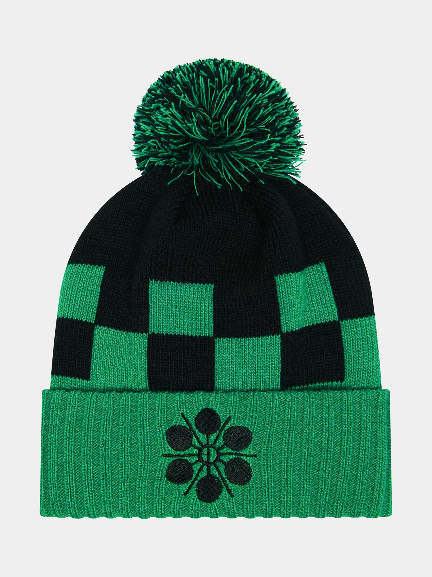 Knitted beanie rutig