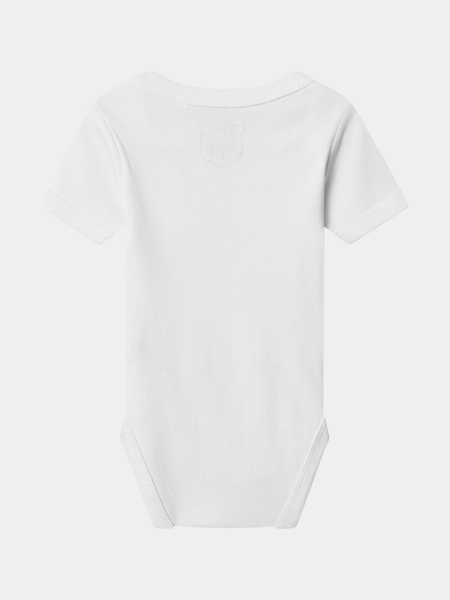 Baby body sköld vit