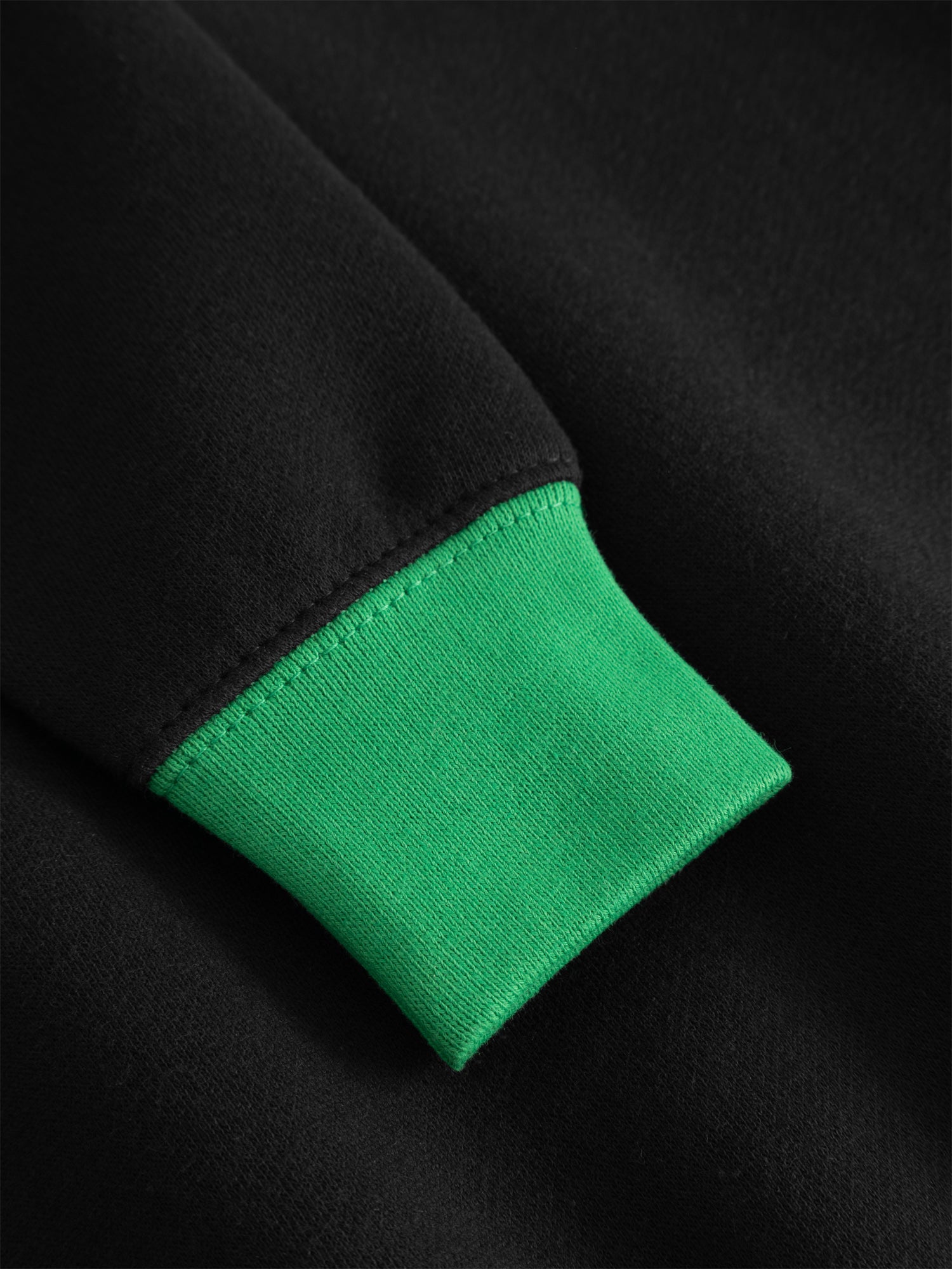 Sweatshirt barn svart grön