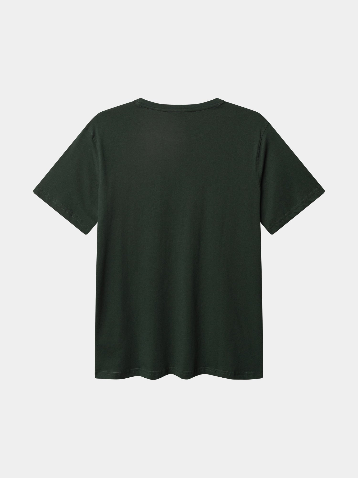 T-shirt mörkgrön med ficka
