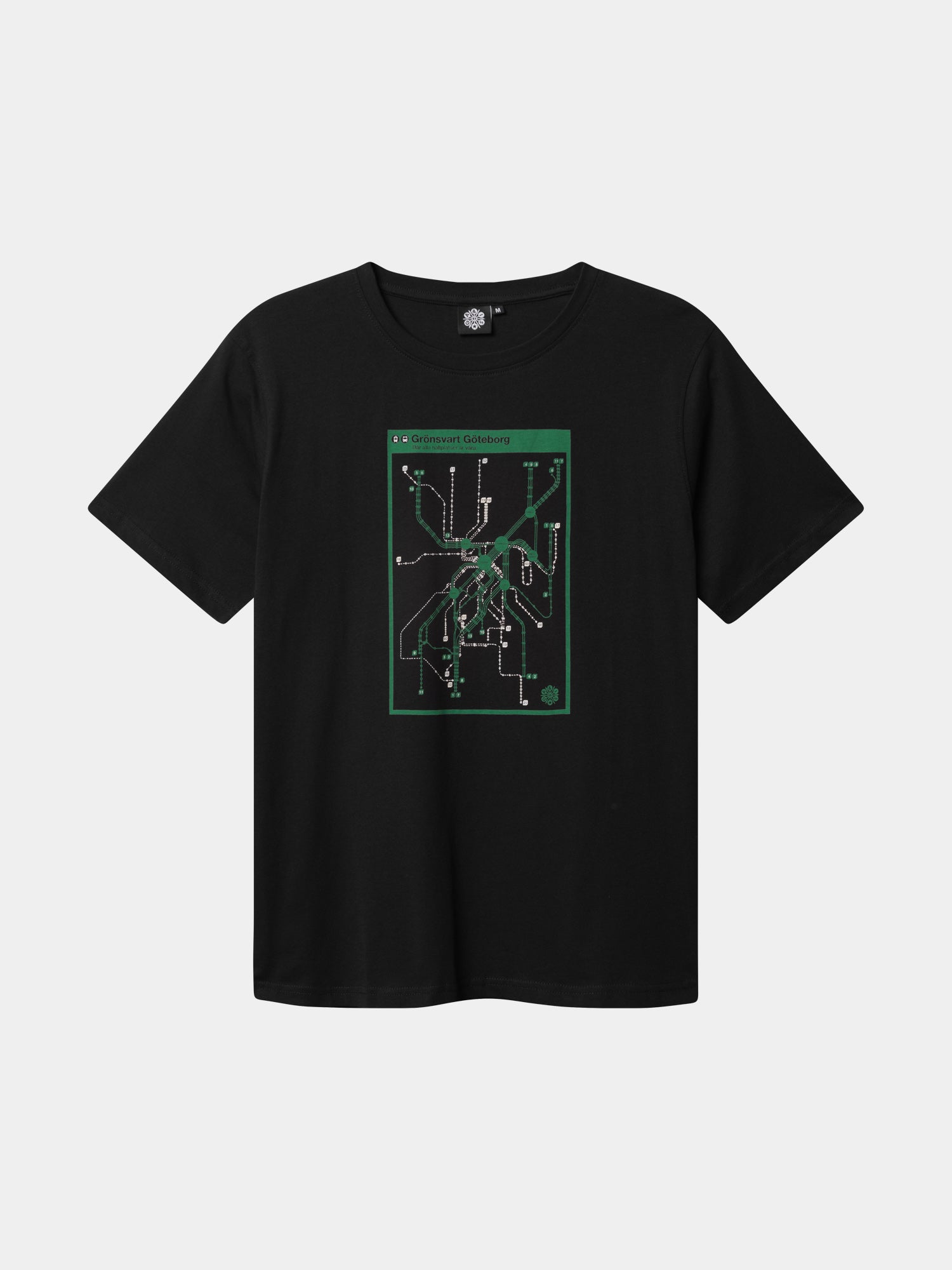 T-shirt Grönsvart Göteborg