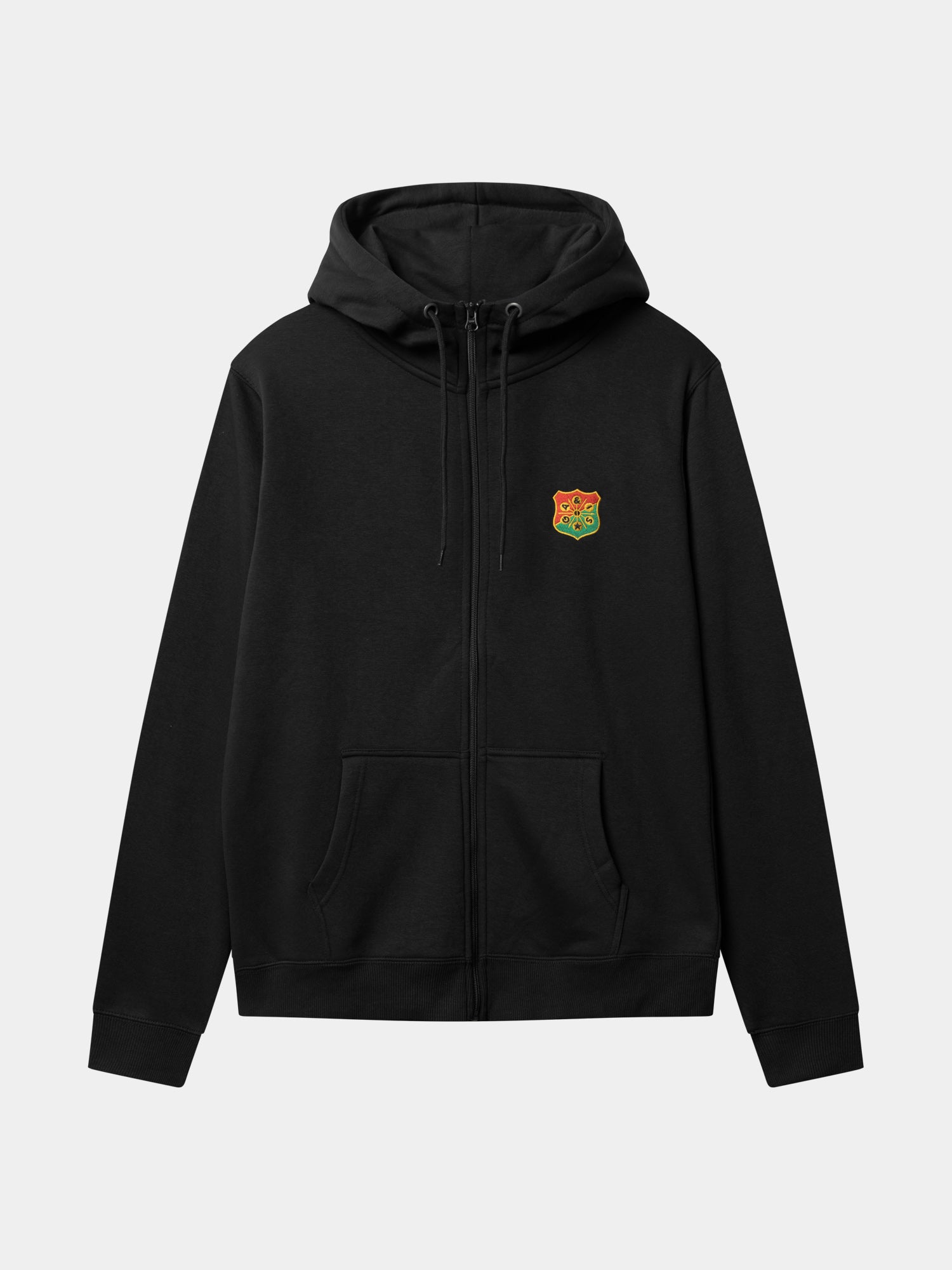 Zip Hood emblem svart