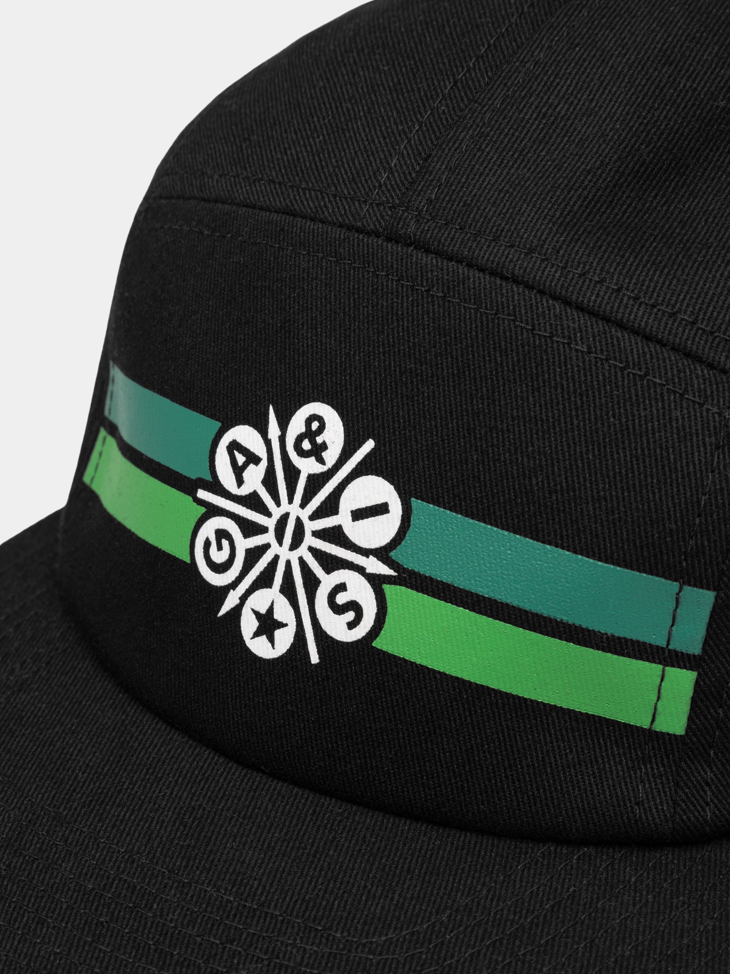 Five Panel Cap svart
