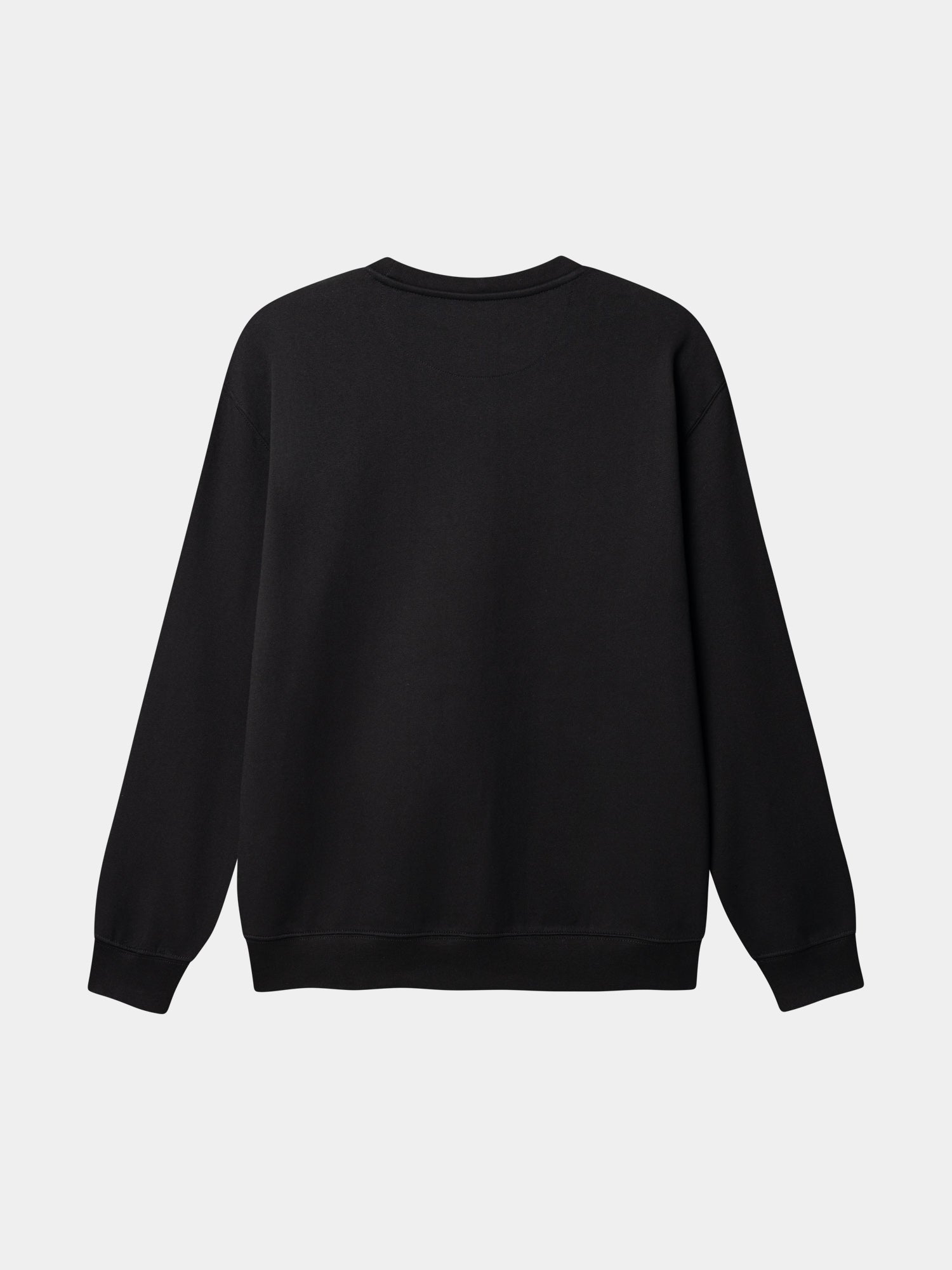 Sweatshirt svart emblem litet